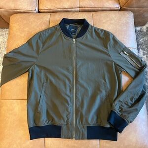 Zara Women’s Army Green Bomber Jacket